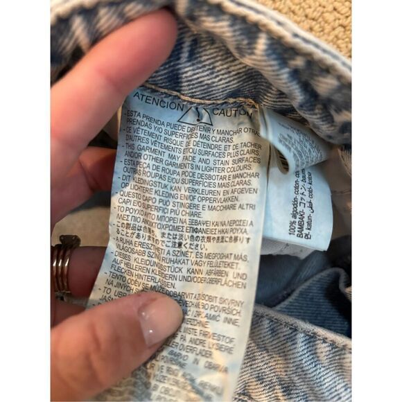 Zara distressed hem straight jeans size 6 - Picture 5 of 5